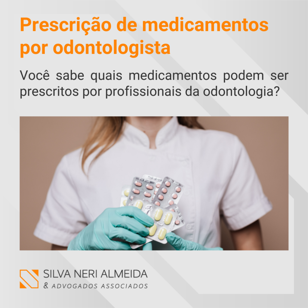 Prescrição de medicamentos por odontologista